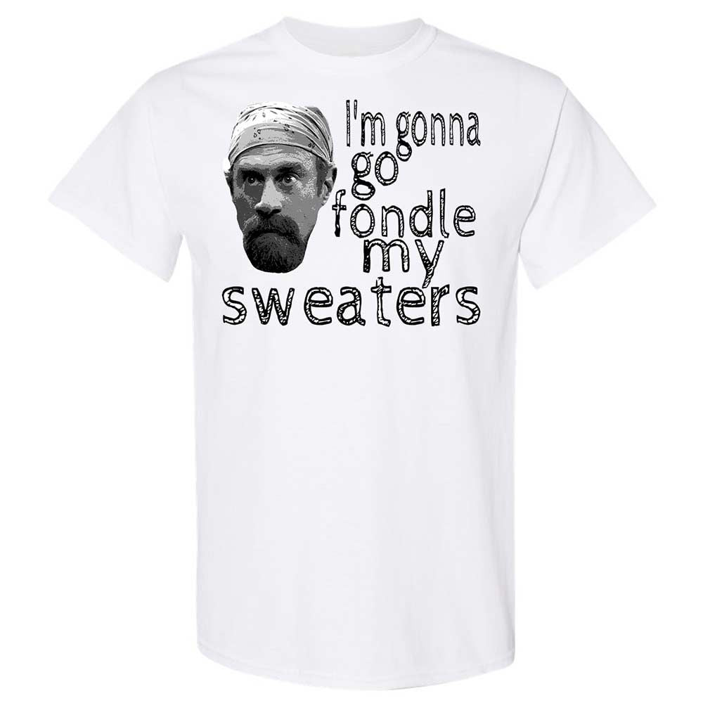 Fondle my sweaters - White - 1