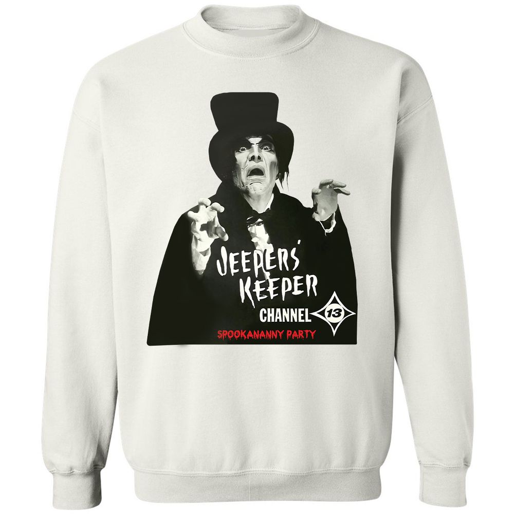 Classic Unisex Sweatshirt - H67P59CJ - White - 1