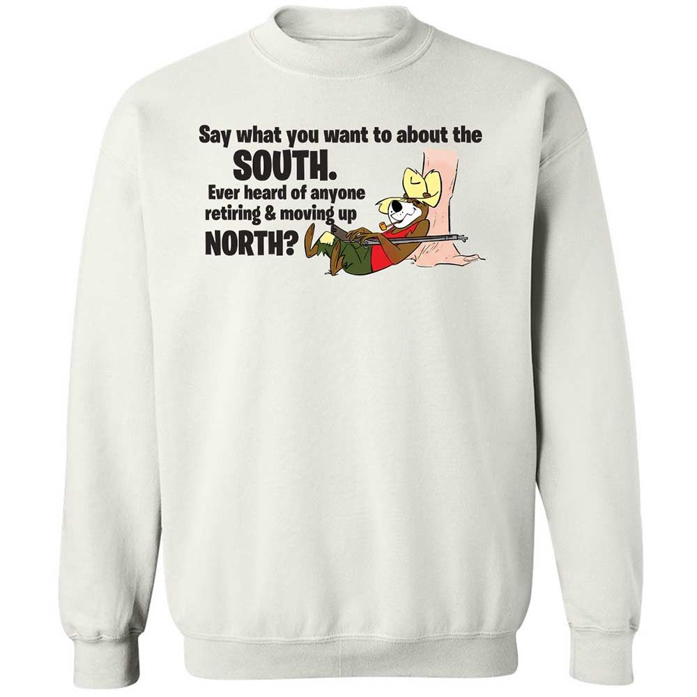 Classic Unisex Sweatshirt - 43Y4FP1K - White - 1