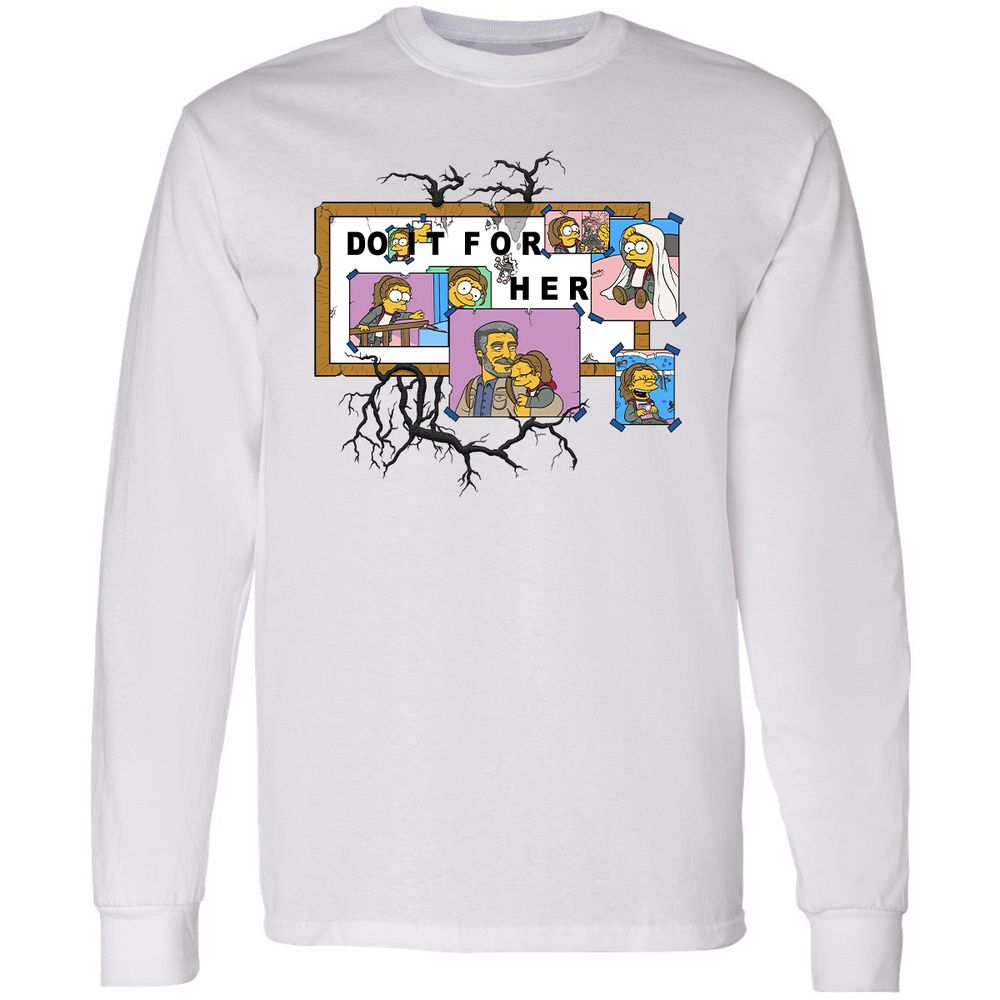 Long Sleeve T-Shirt - TFVJRTR4 - White - 1