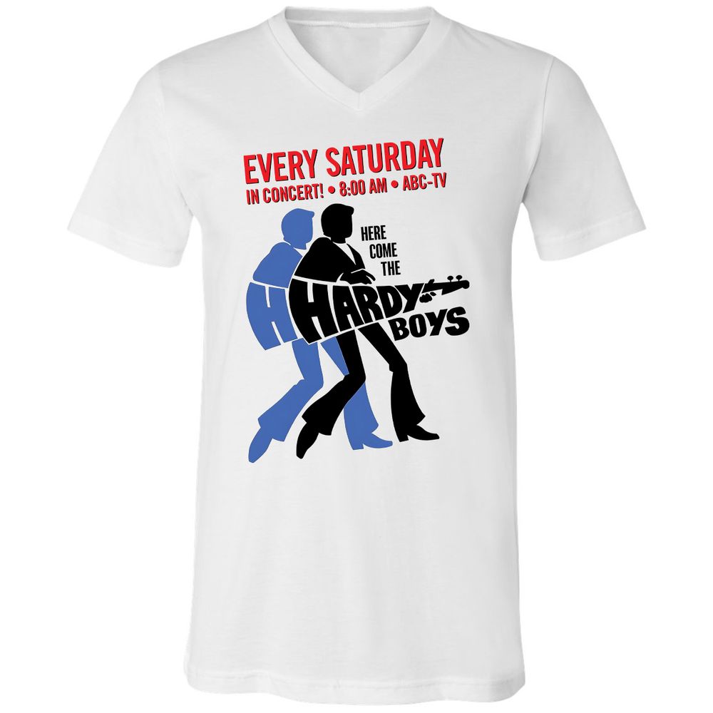 Unisex V-Neck T-Shirt - N1D6HXYE - White - 1