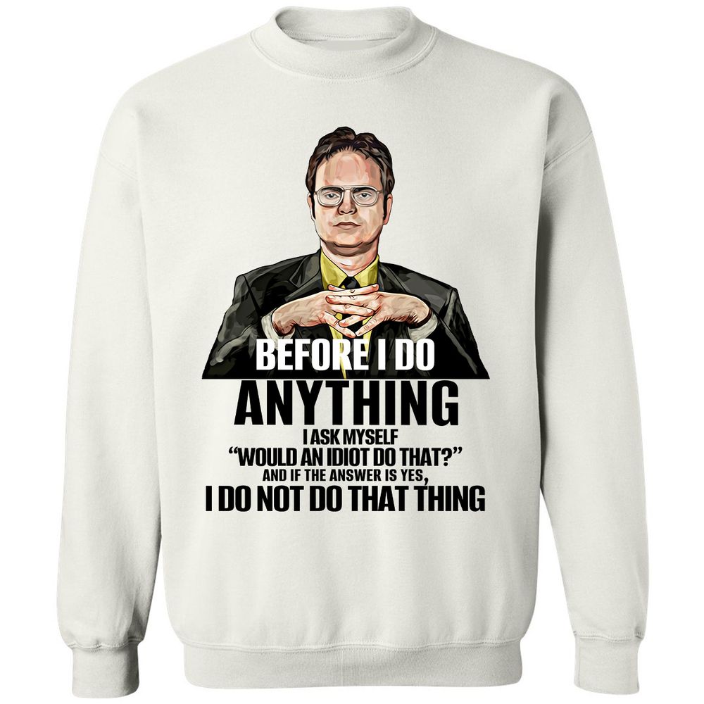 Classic Unisex Sweatshirt - 46J5DZ3Y - White - 1