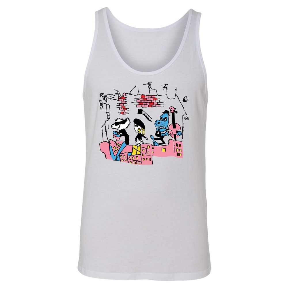 Unisex Jersey Tank - 2KBJ91A2 - White - 1