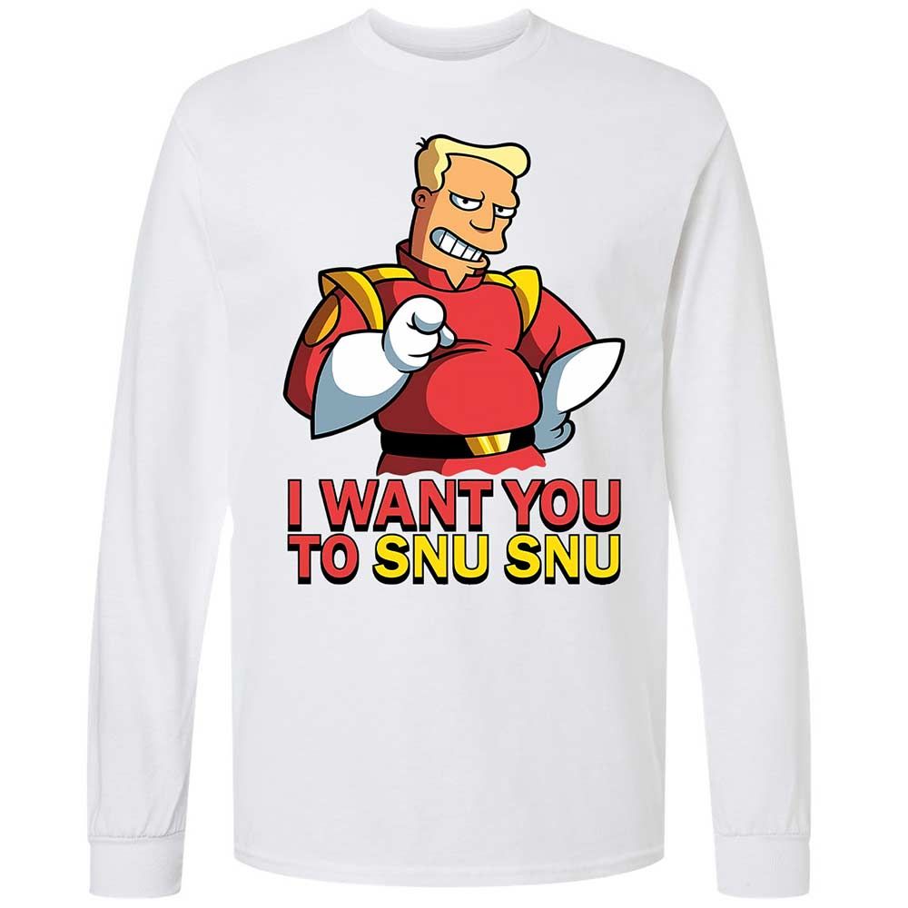Long Sleeve T-Shirt - B1BT6W6X - White - 1