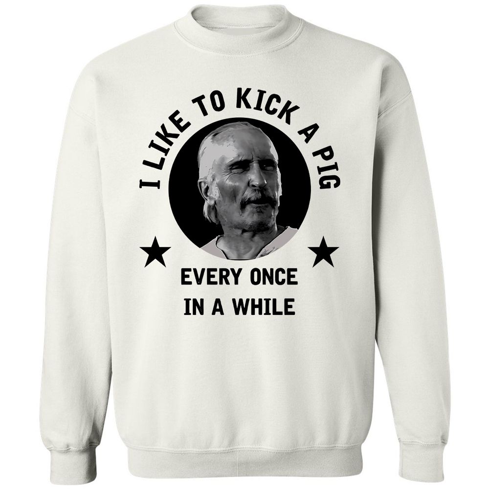 I like to kick a pig - White - 1