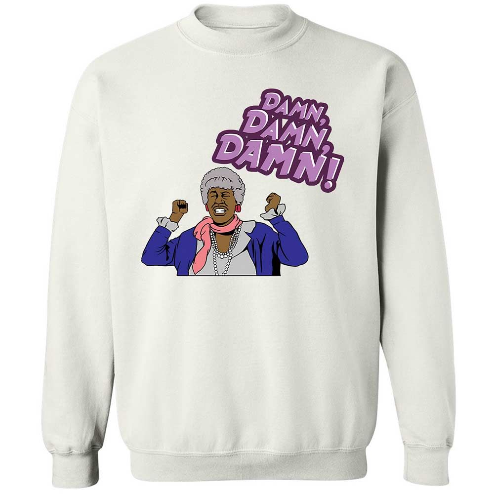 Classic Unisex Sweatshirt - NKUE28JA - White - 1