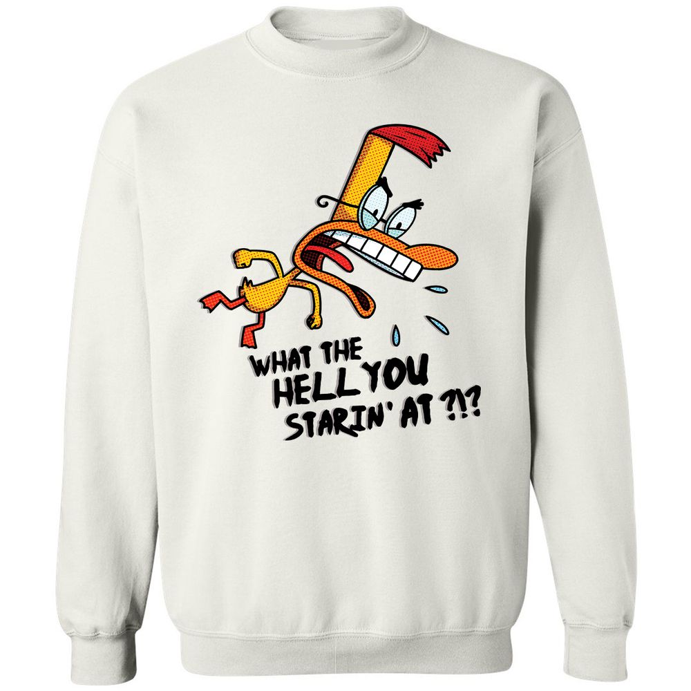 Classic Unisex Sweatshirt - MQDA6QCU - White - 1