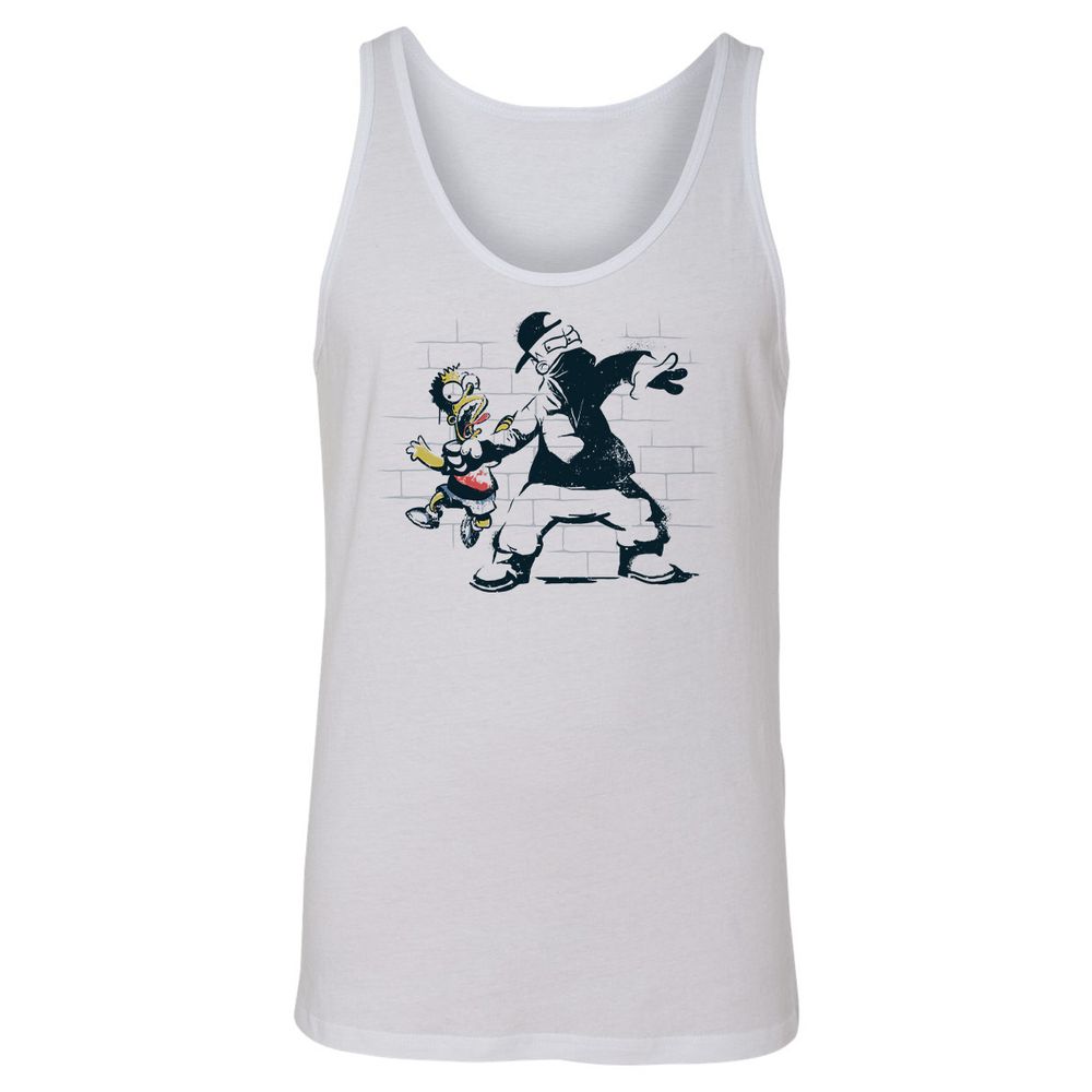 Unisex Jersey Tank - QYJ53EHE - White - 1