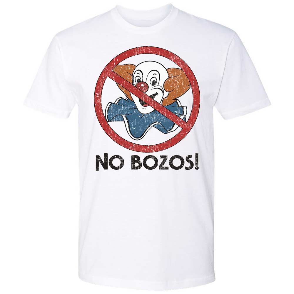 No Bozos - White - 1