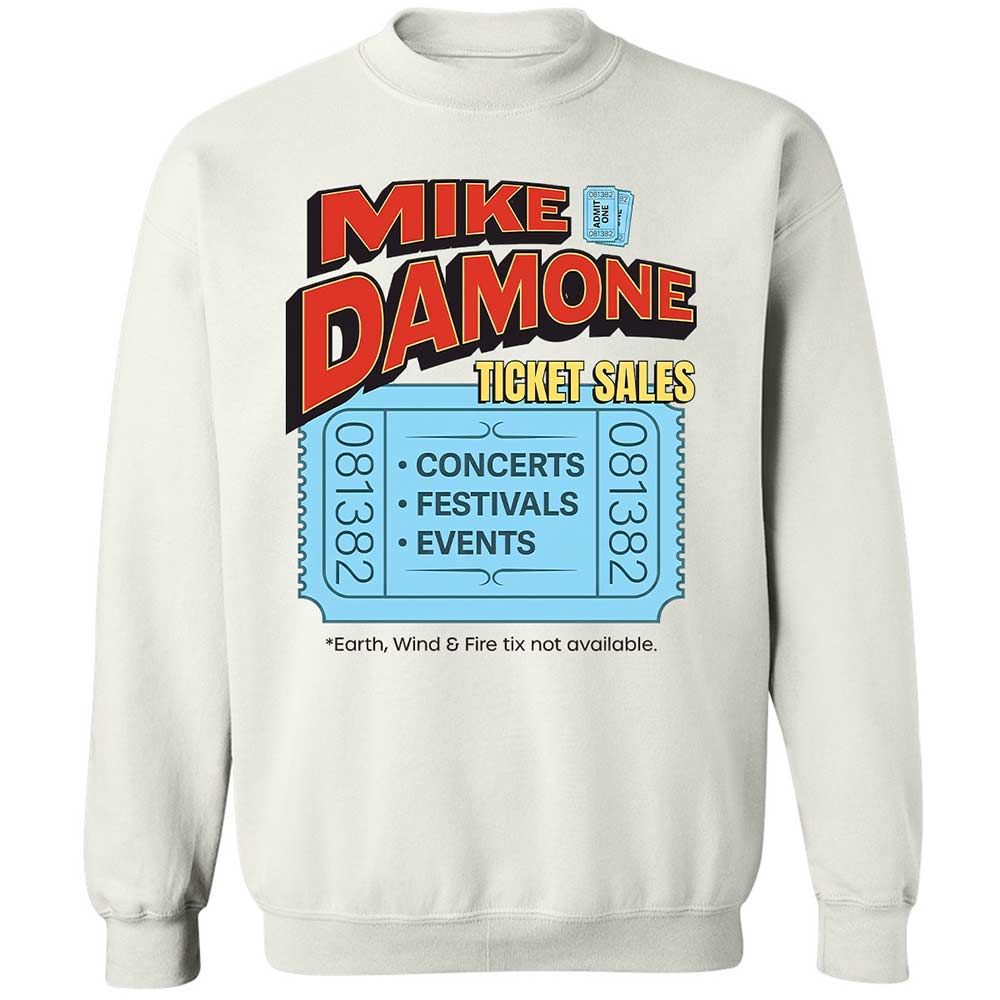 Damone Ticket Sales - White - 1