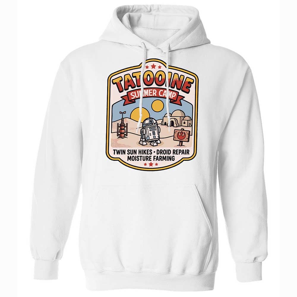 Classic Unisex Hoodie - 3DSWXD85 - White - 1