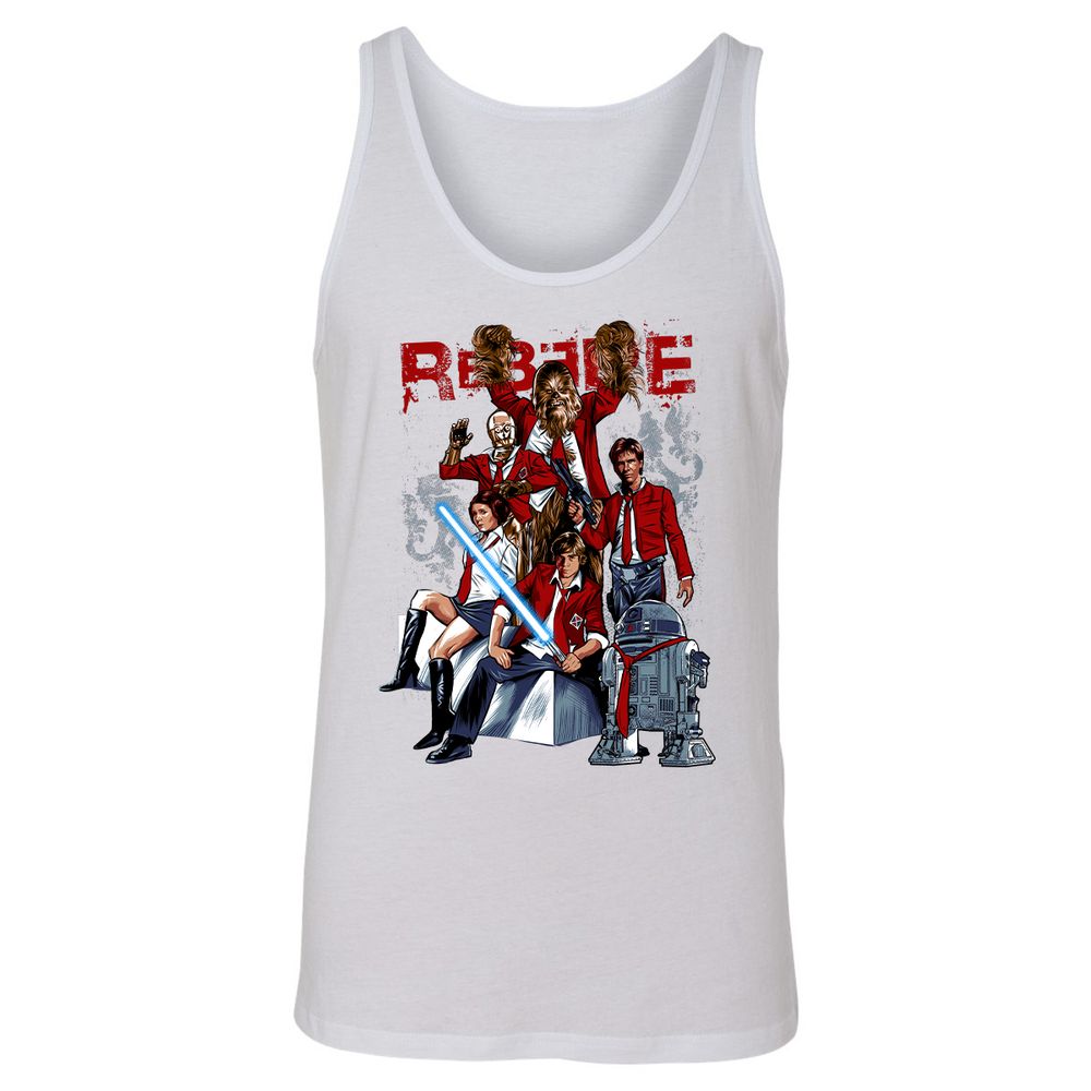 Unisex Jersey Tank - 4291PZB2 - White - 1