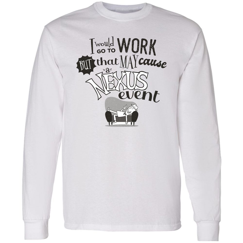 Long Sleeve T-Shirt - BRZEFXN5 - White - 1