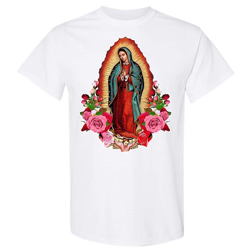 Our Lady of Guadalupe - White - 1