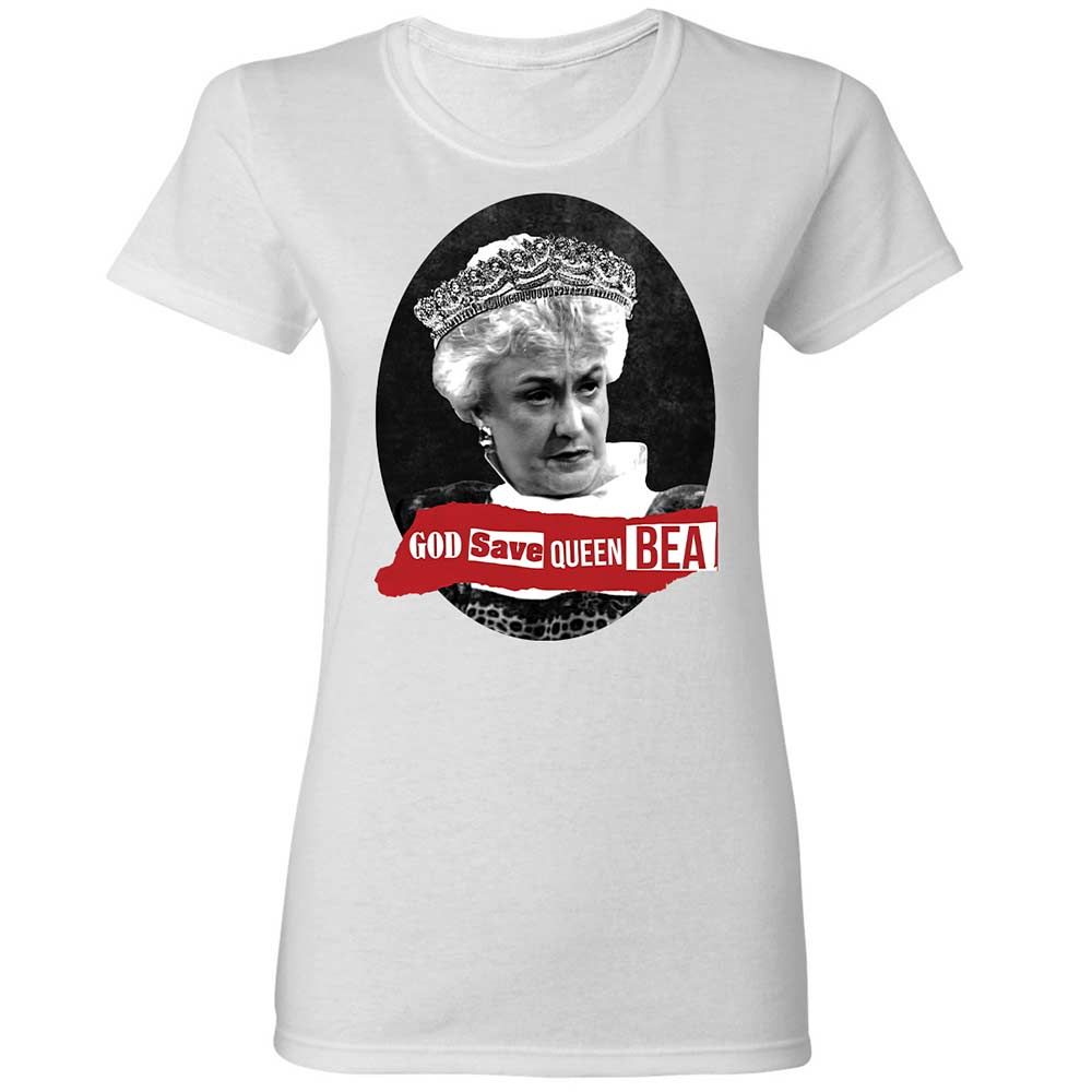 God Save Queen Bea - White - 1
