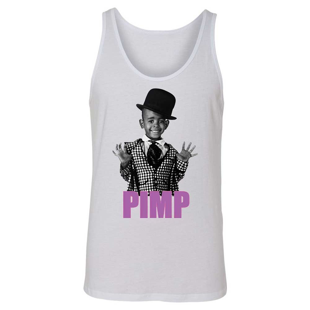 Unisex Jersey Tank - 4PF2D68T - White - 1