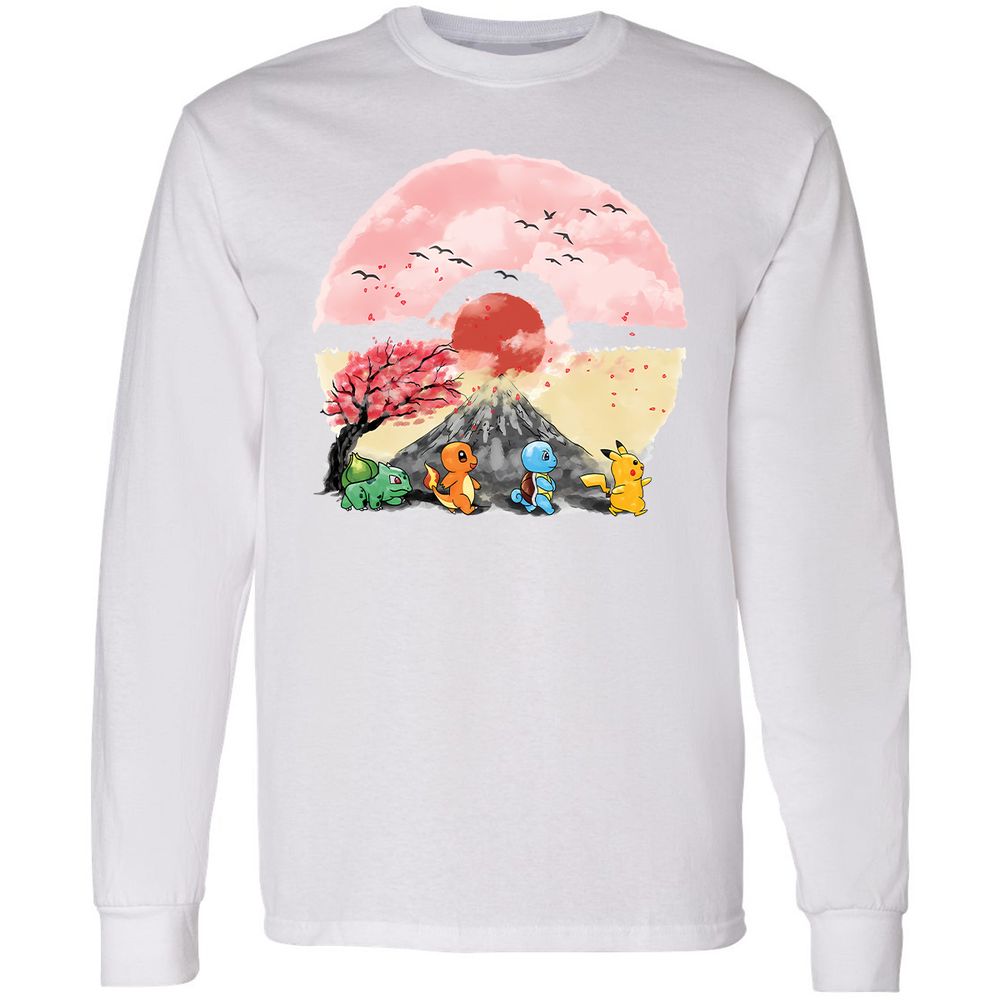 Long Sleeve T-Shirt - 2KAD3BEV - White - 1