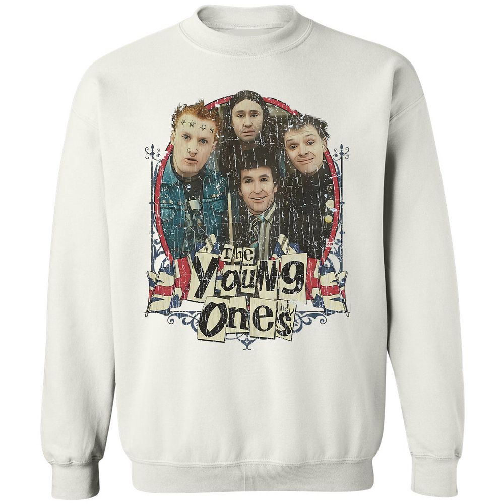 Classic Unisex Sweatshirt - 3TGGQQSK - White - 1