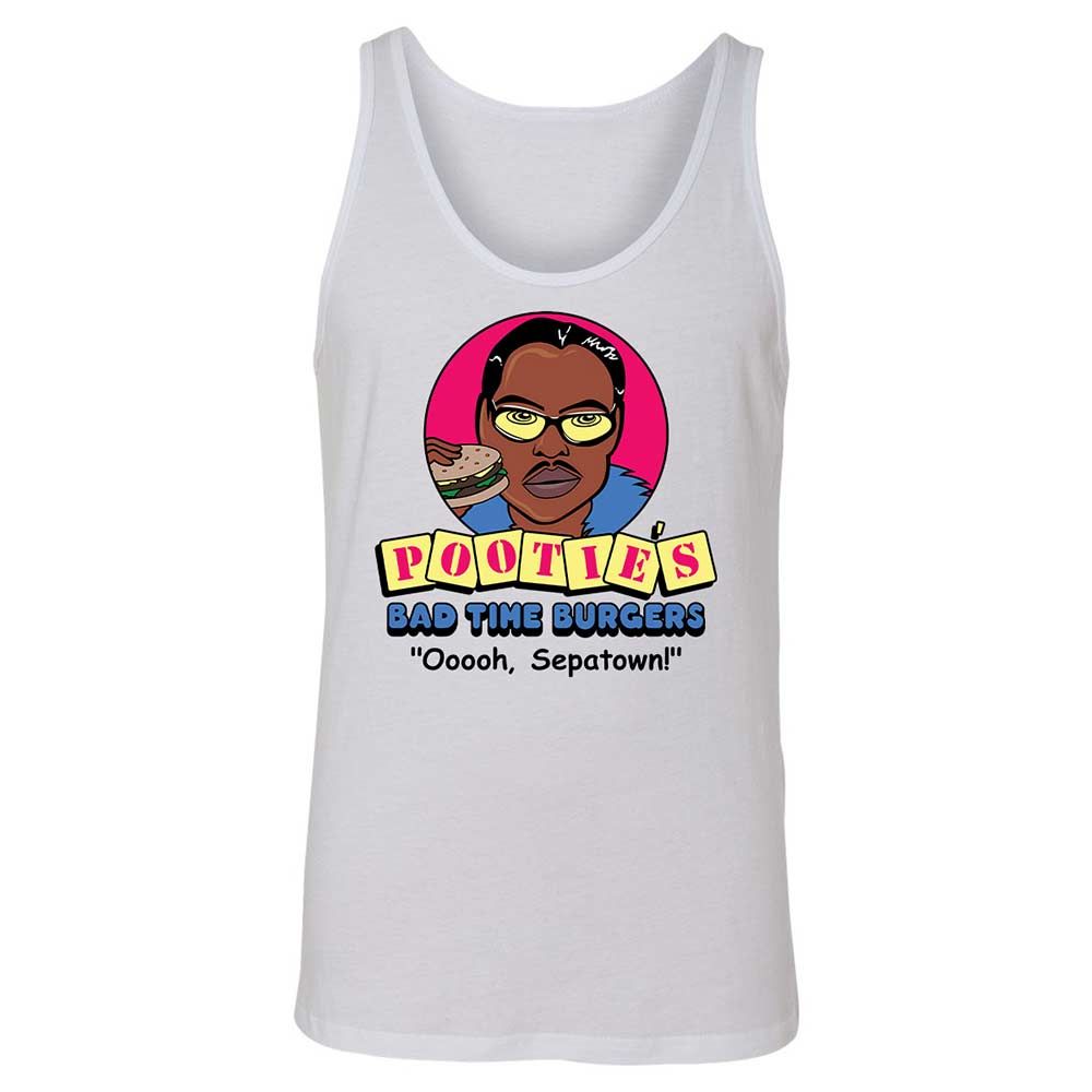 Pootie's Bad Time Burgers - White - 1