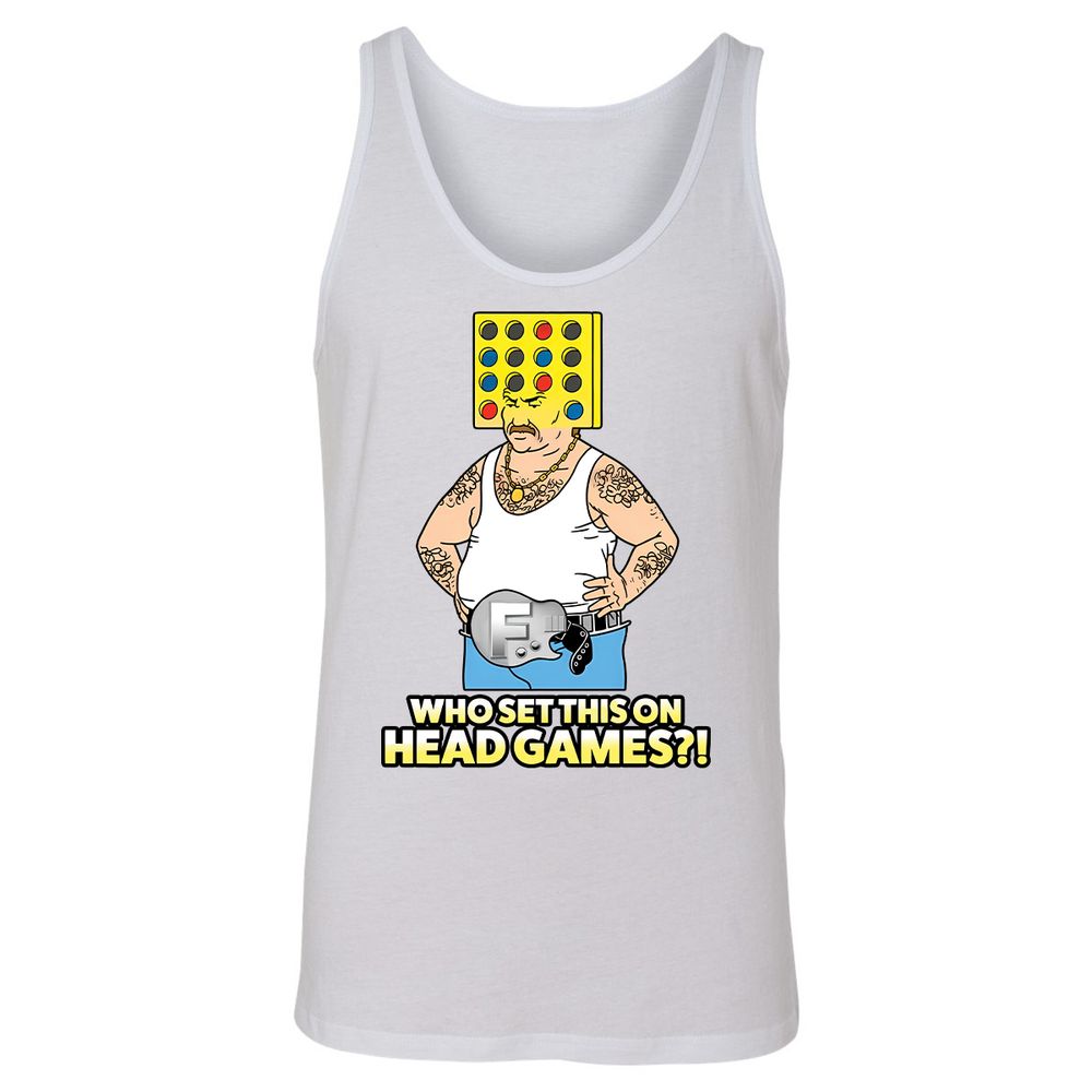 Unisex Jersey Tank - JTTFMC7N - White - 1