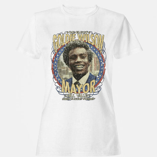 Re-Elect Mayor Goldie Wilson - White - 1