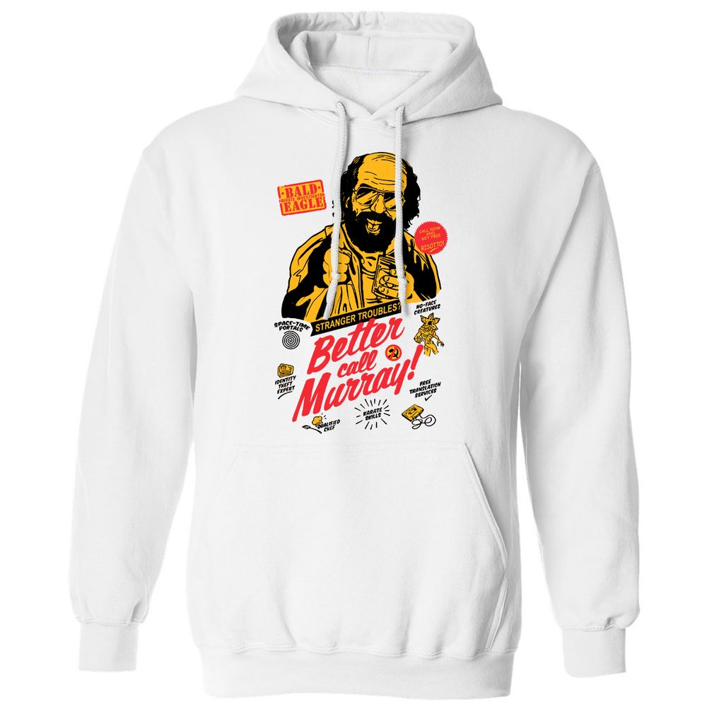 Classic Unisex Hoodie - TU8WLN1L - White - 1
