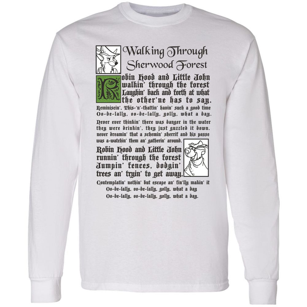 Long Sleeve T-Shirt - UTXQHSBM - White - 1