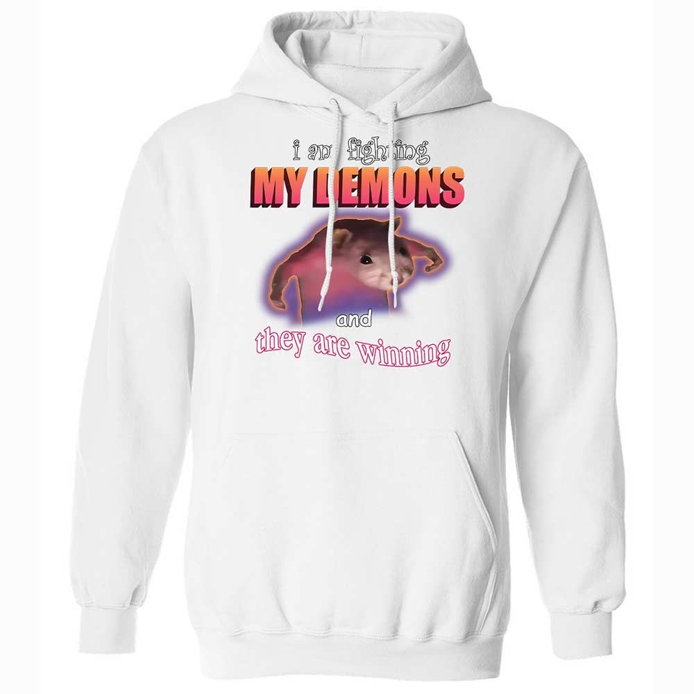 I'm fighting my demons - White - 1