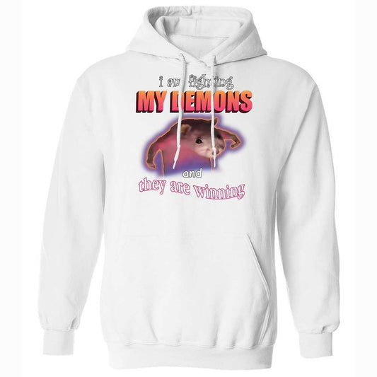 I'm fighting my demons - White - 1
