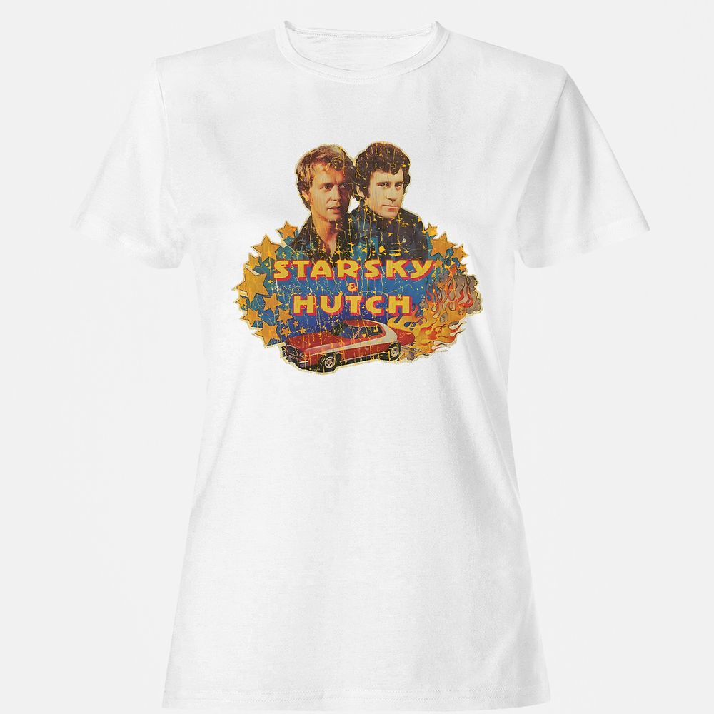 Women's T-Shirt - 86GLHBZY - White - 1