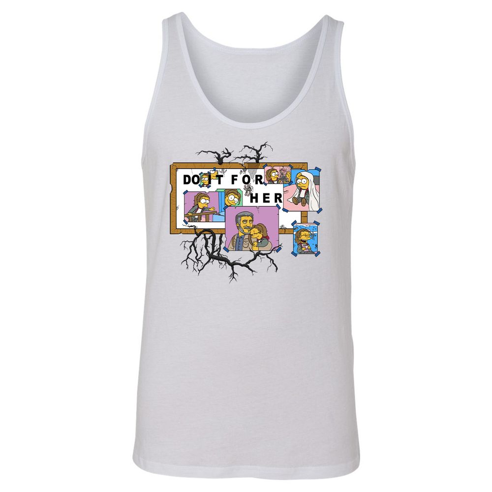 Unisex Jersey Tank - G55RDMD3 - White - 1