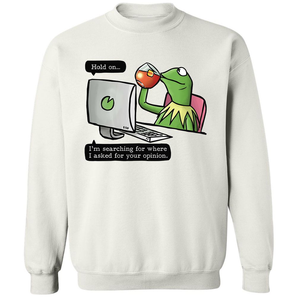 Classic Unisex Sweatshirt - RYPUQ8AD - White - 1
