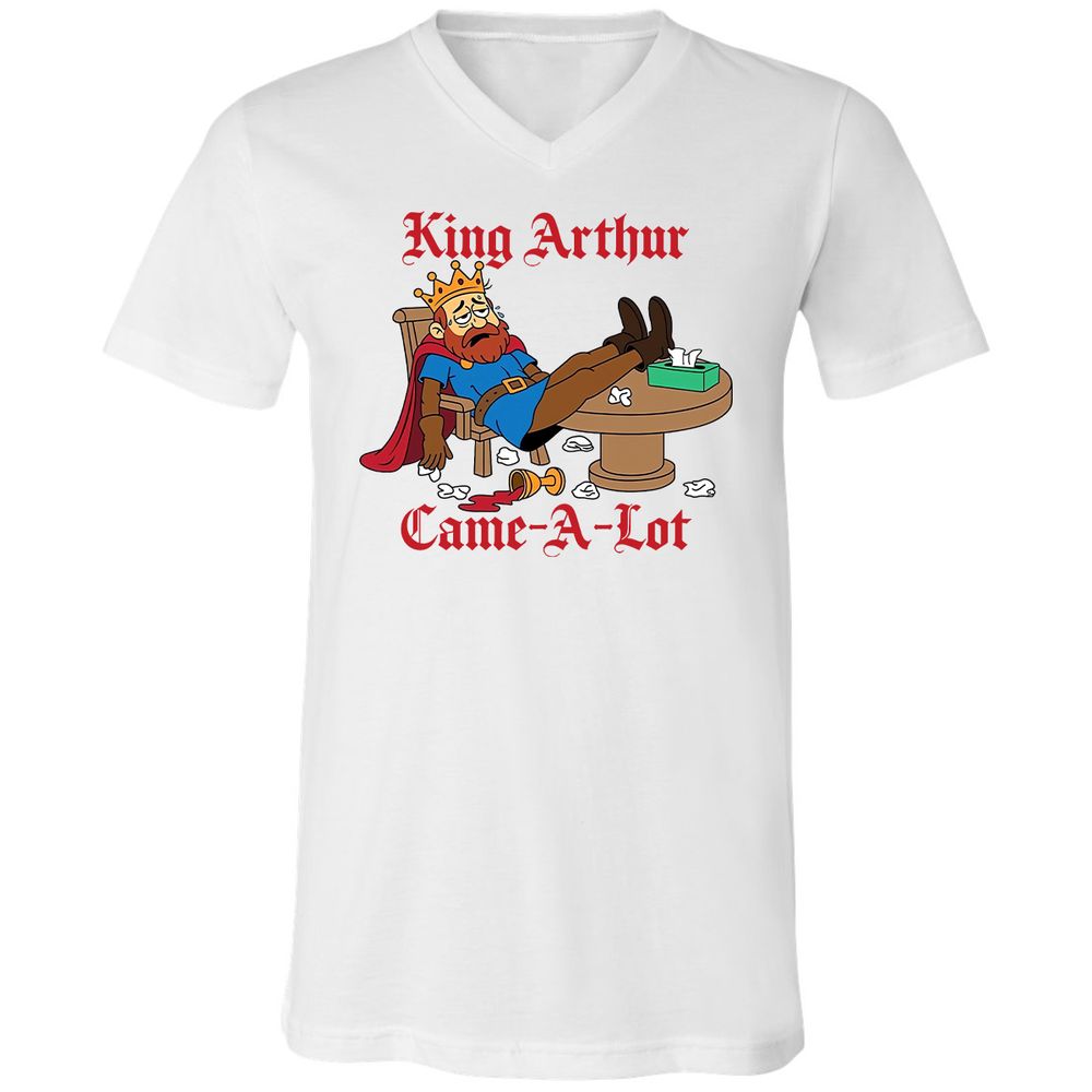 Arthur Came A Lot - White - 1