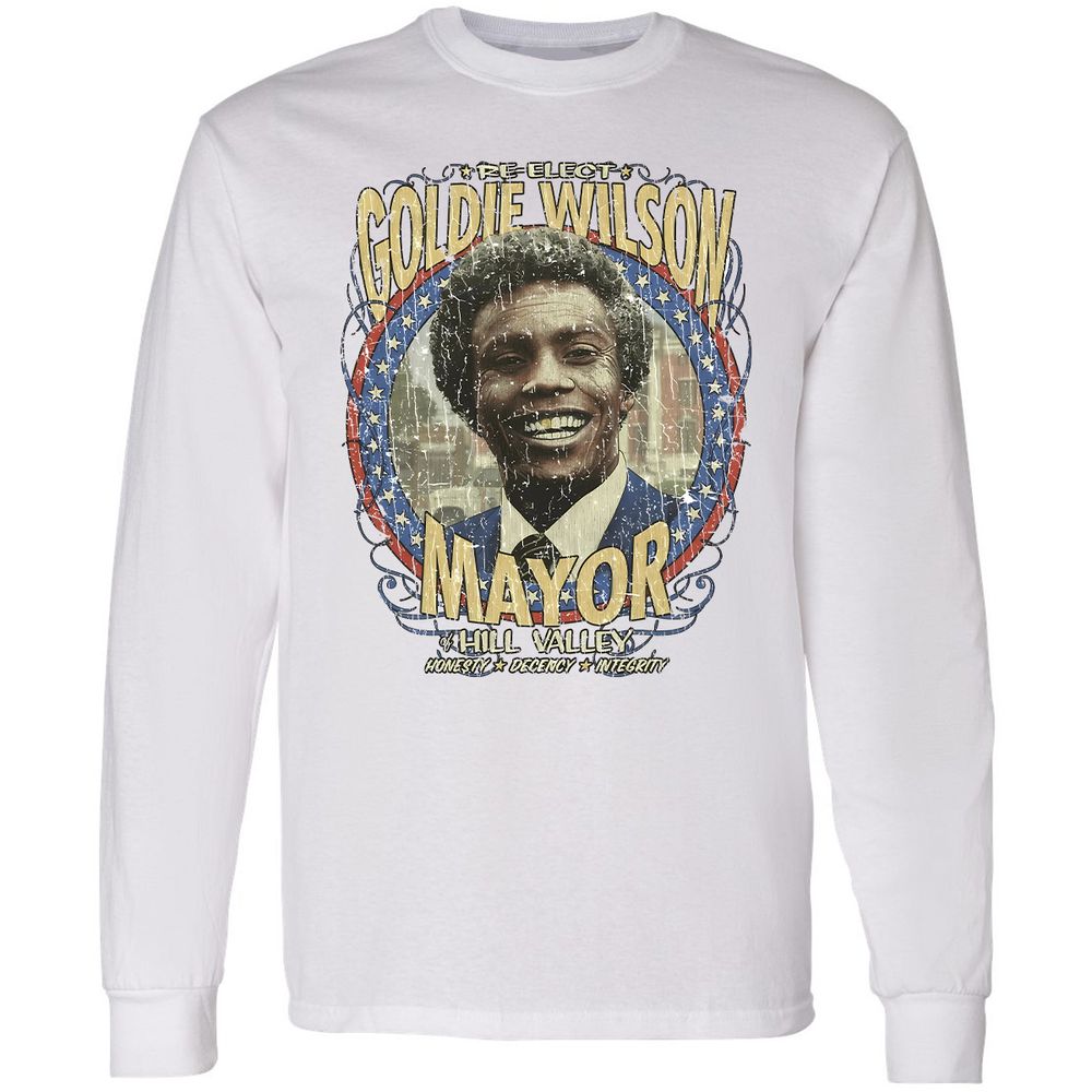 Re-Elect Mayor Goldie Wilson - White - 1