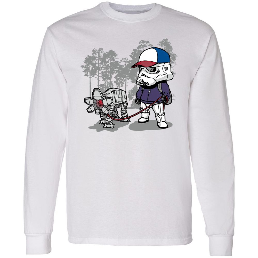 Long Sleeve T-Shirt - F193JLH8 - White - 1