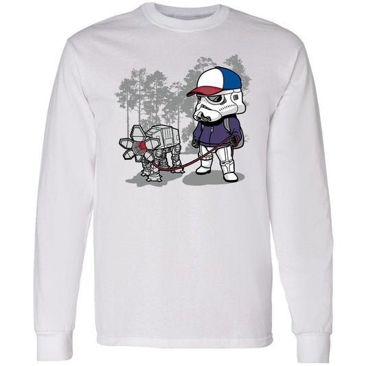 Long Sleeve T-Shirt - F193JLH8 - White - 1