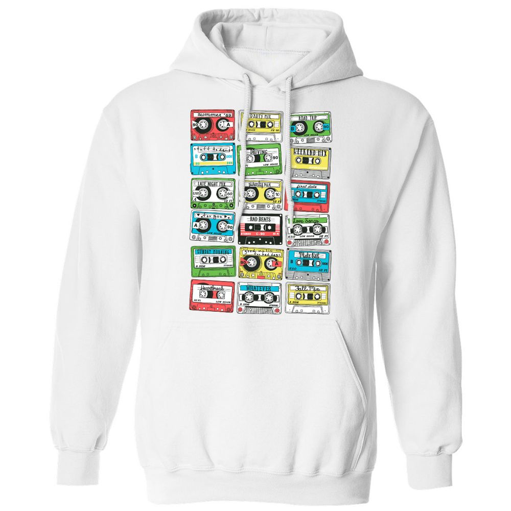 Classic Unisex Hoodie - TNC26W8F - White - 1