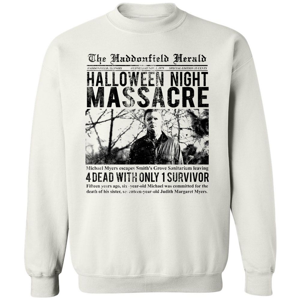 Classic Unisex Sweatshirt - NPATS9QP - White - 1