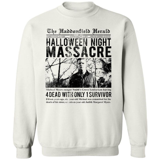 Classic Unisex Sweatshirt - NPATS9QP - White - 1