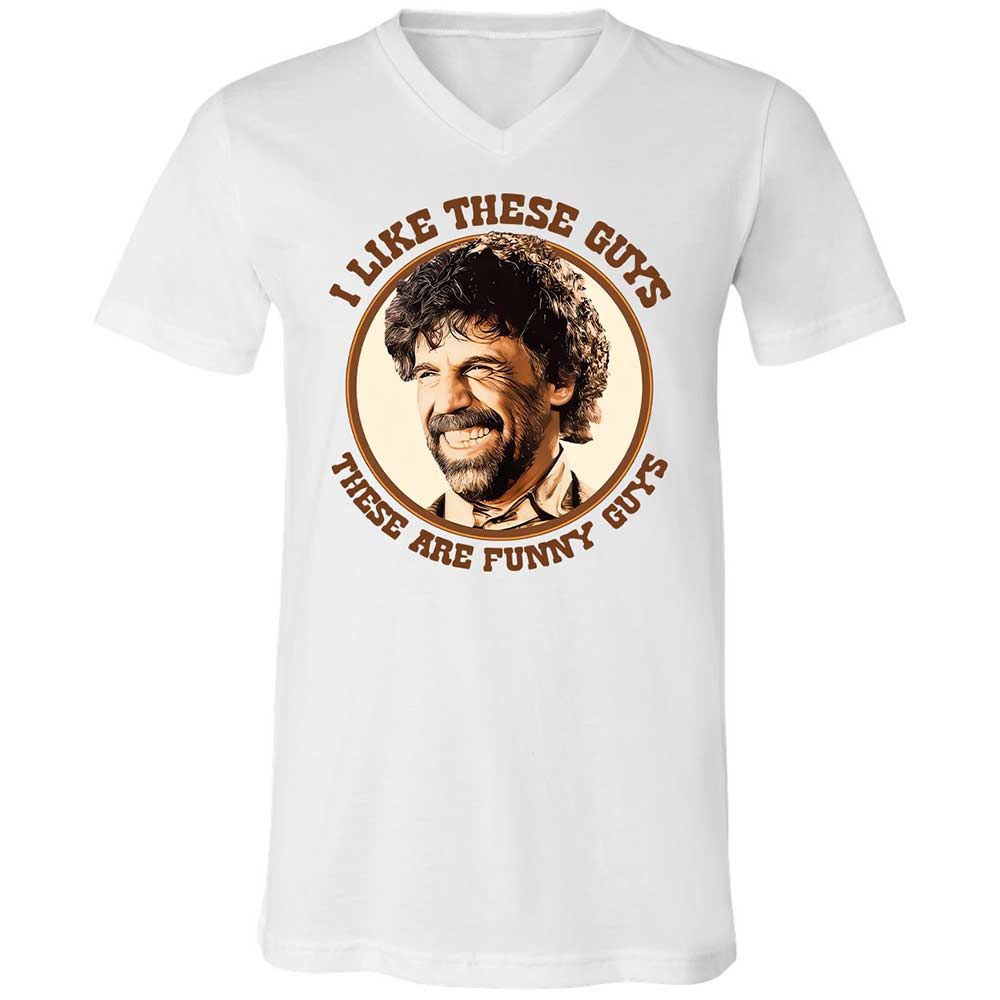 Unisex V-Neck T-Shirt - 9W21RDVR - White - 1