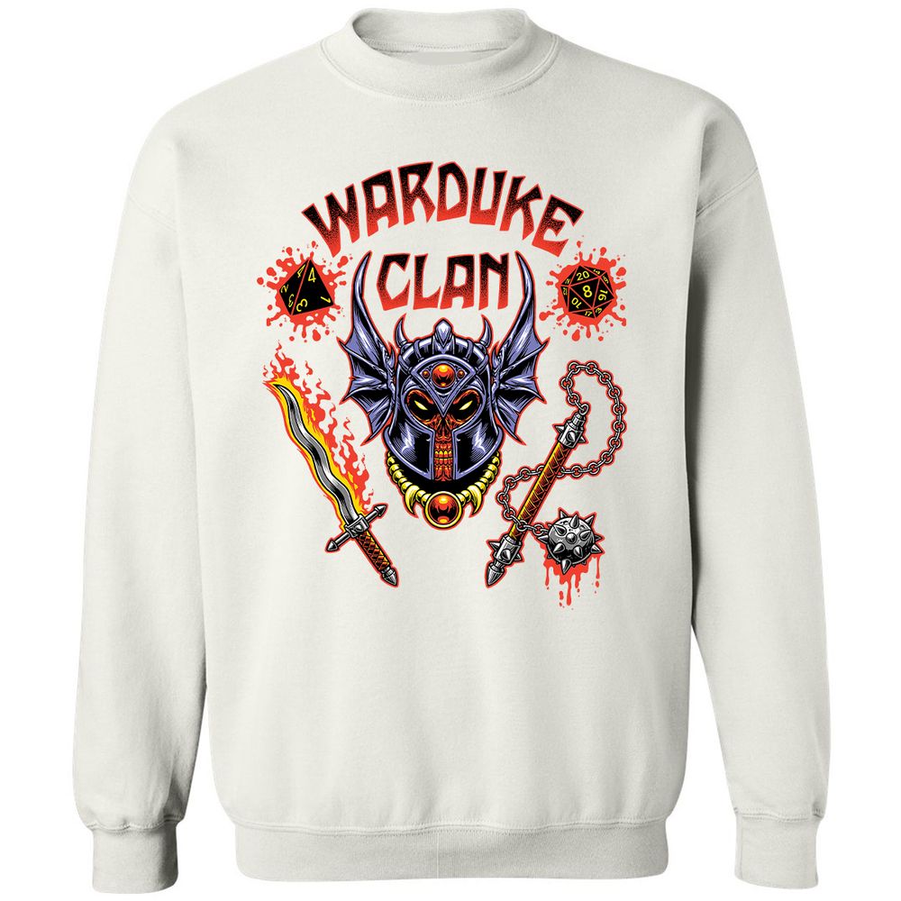 Classic Unisex Sweatshirt - Q3LUD82Y - White - 1