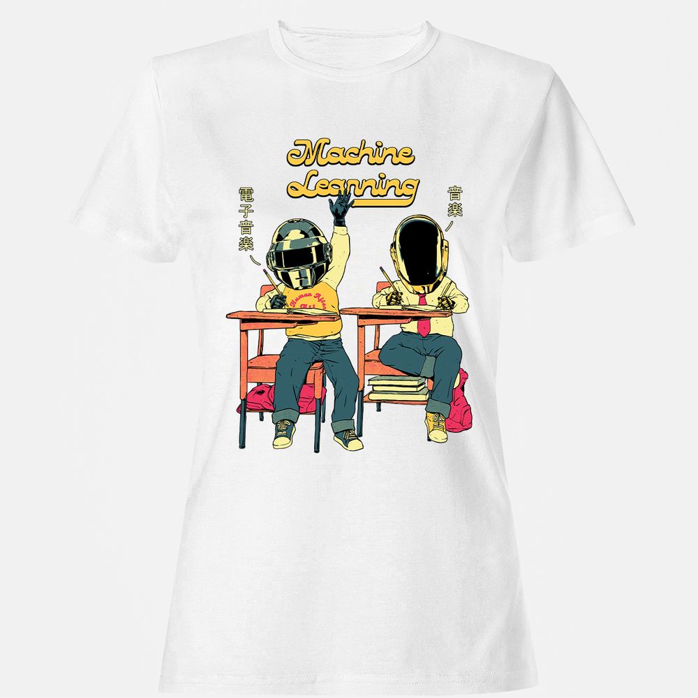 Women's T-Shirt - R2GYMF5J - White - 1