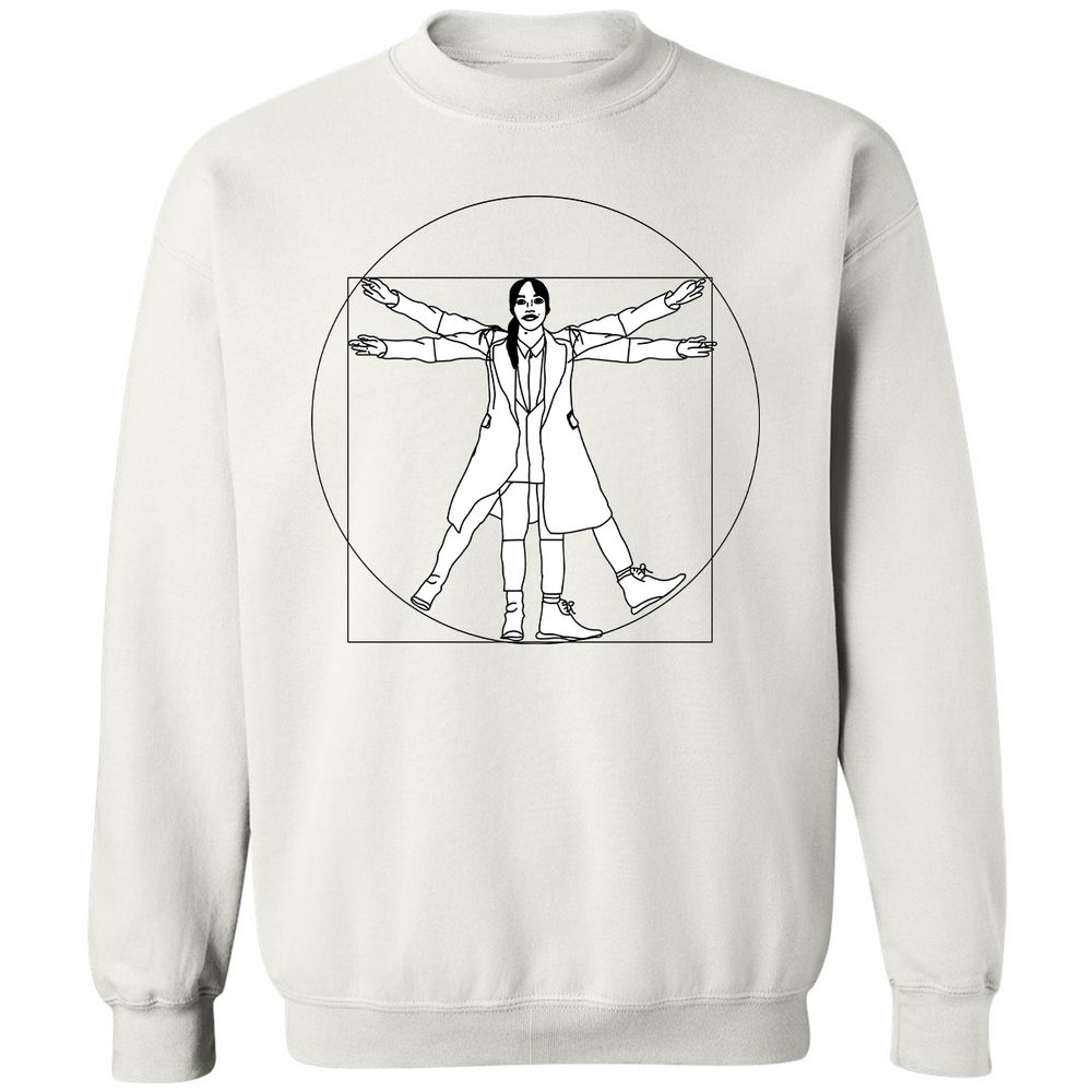 Vitruvian Philomena Cunk - Cunk on Earth - White - 1
