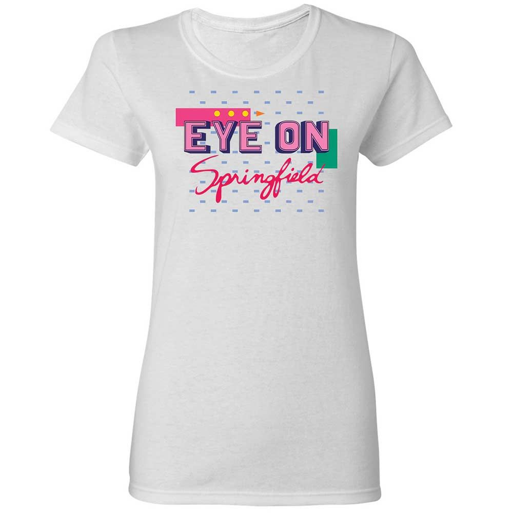 Eye On Springfield - White - 1