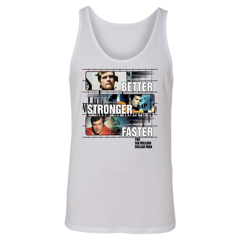 Unisex Jersey Tank - 4Y9FD36P - White - 1