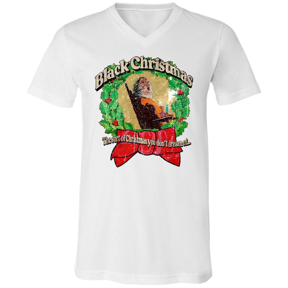 Unisex V-Neck T-Shirt - FBB182PE - White - 1