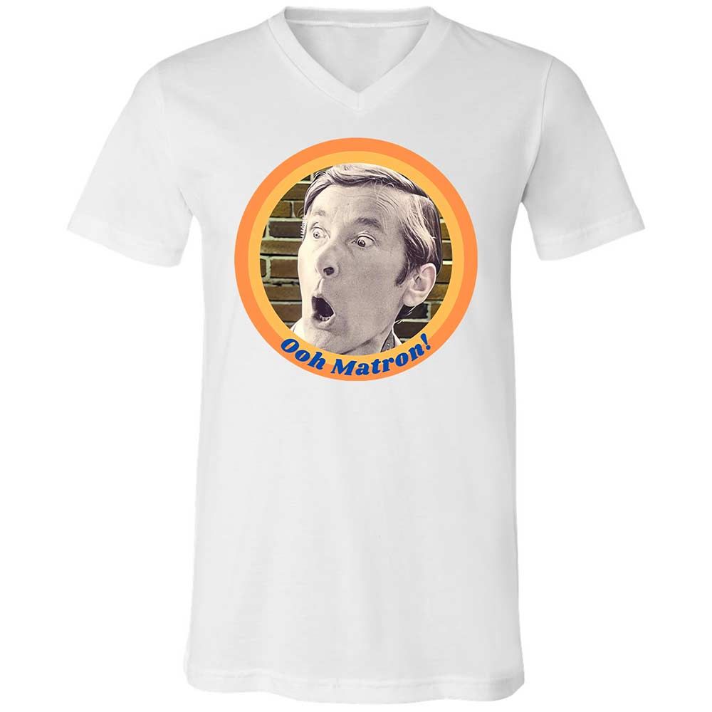 Unisex V-Neck T-Shirt - 66733UPN - White - 1