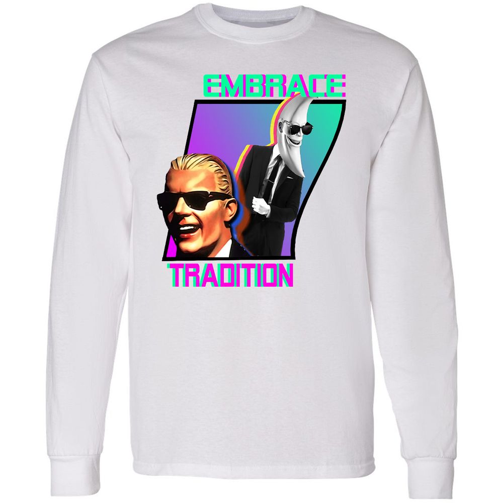 Long Sleeve T-Shirt - AUMDV4ER - White - 1