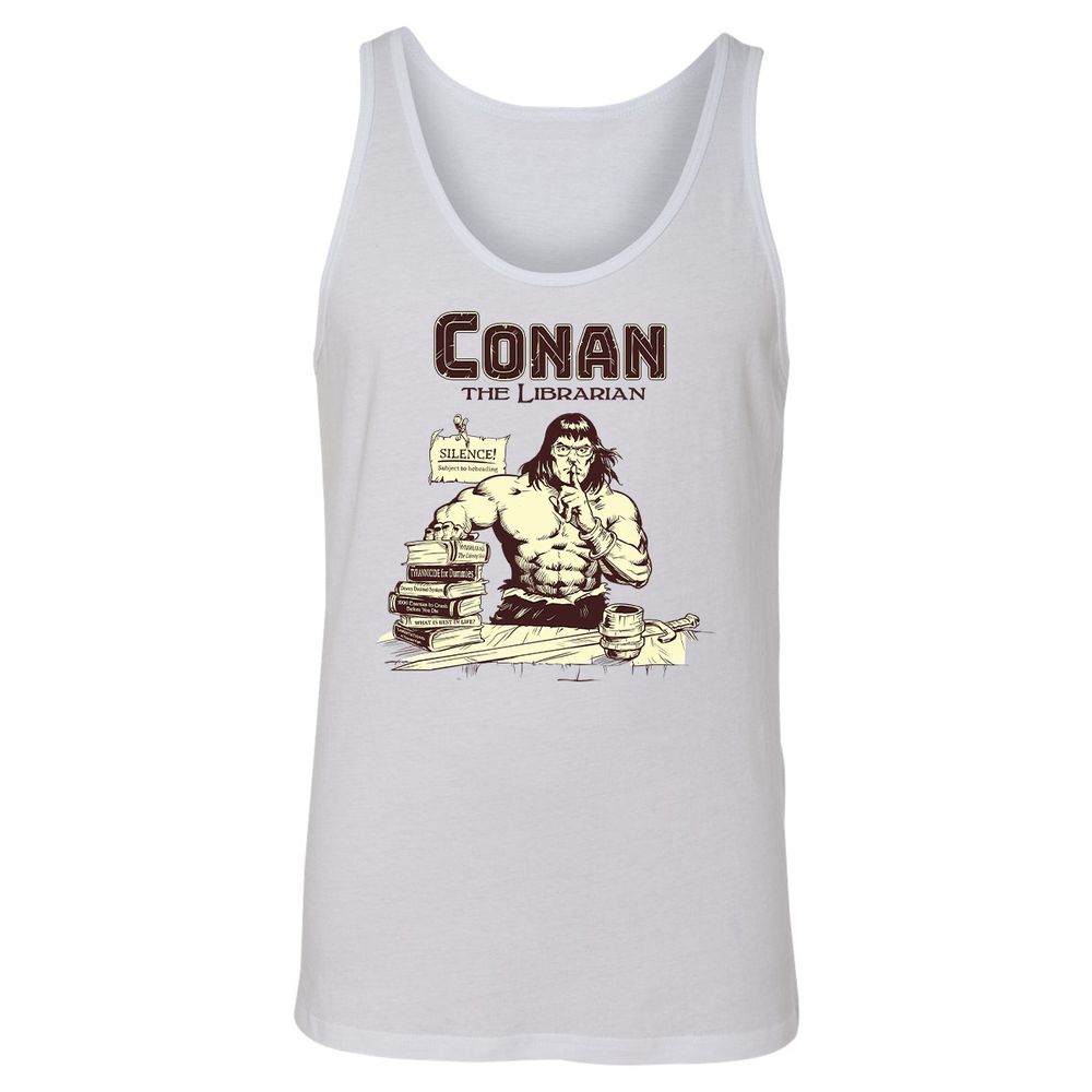 Unisex Jersey Tank - A61D9G3K - White - 1