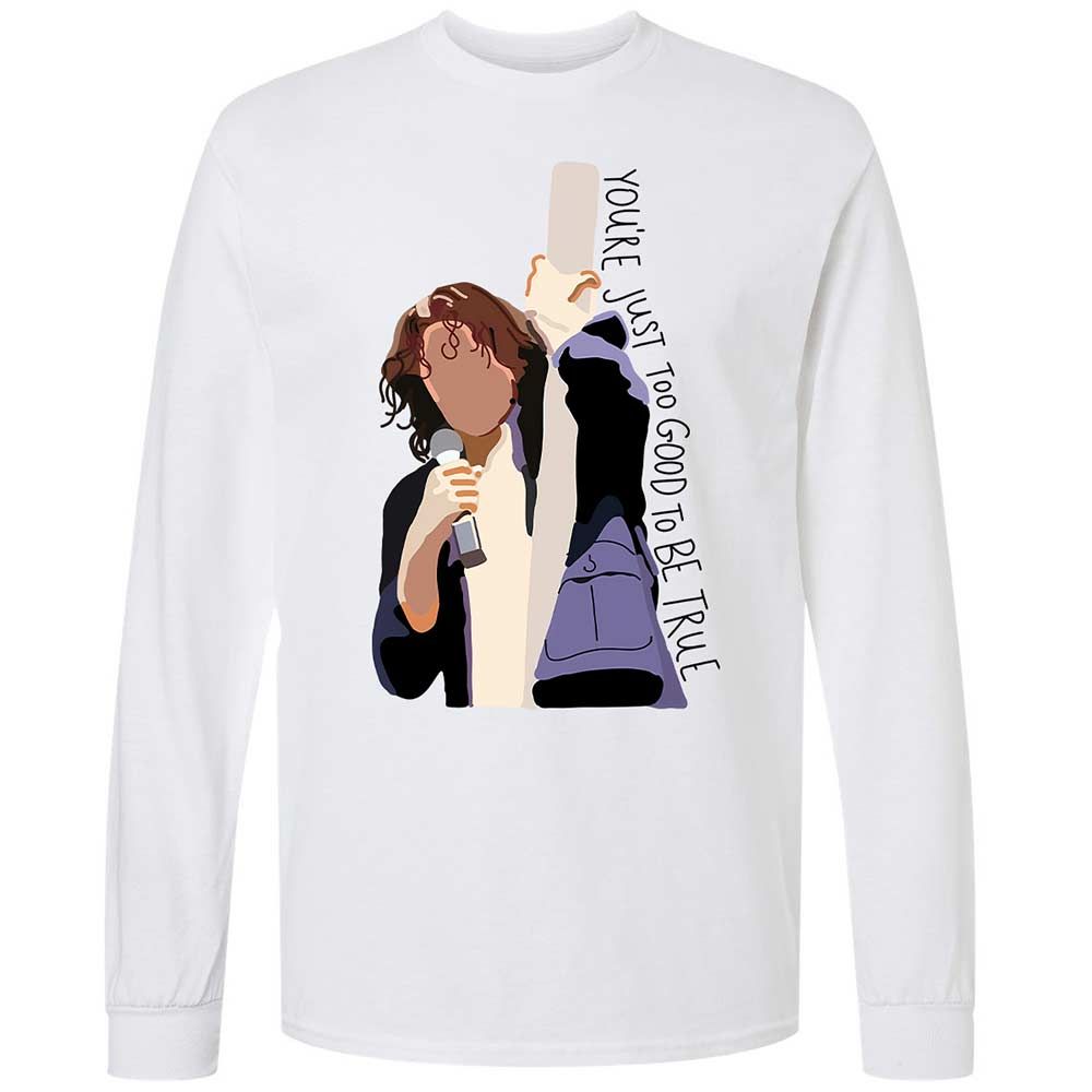 Long Sleeve T-Shirt - B1E4SJT9 - White - 1